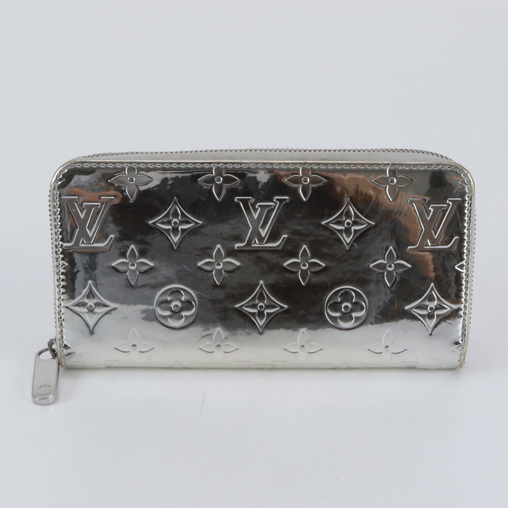 Louis Vuitton RFID-protected Monogram Miroir Zippy Wallet M83543 Leather Long...